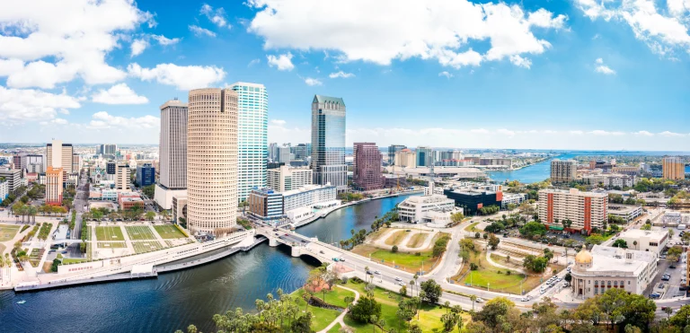 Tampa Florida Arial Photo