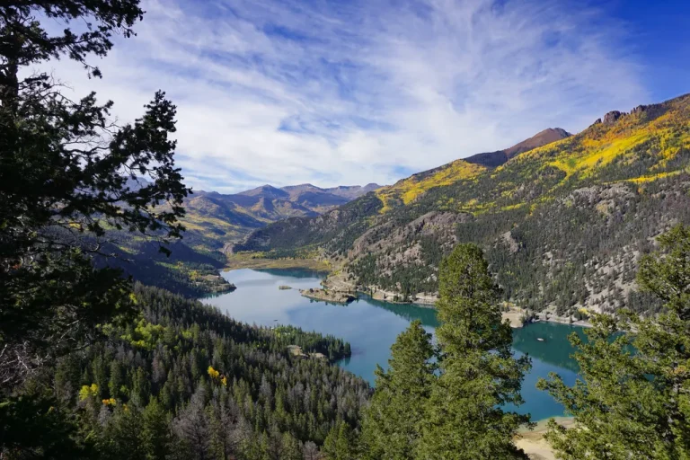 Lake In The Mountains In Colorado